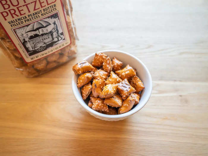 These pretzels are the ideal salty snack.