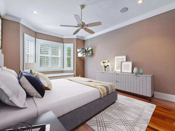 The rest of the bedrooms have beautiful wood floors.