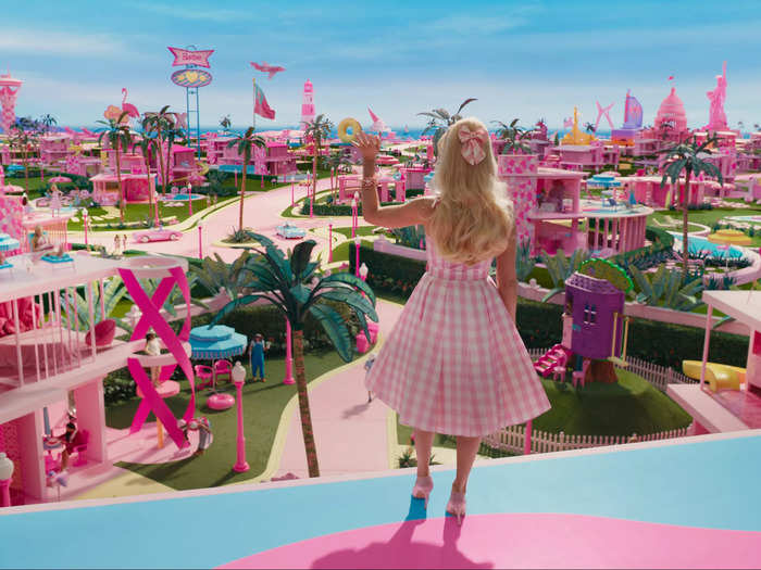 "Barbie" had the largest opening weekend at the domestic box office this year with $155 million.