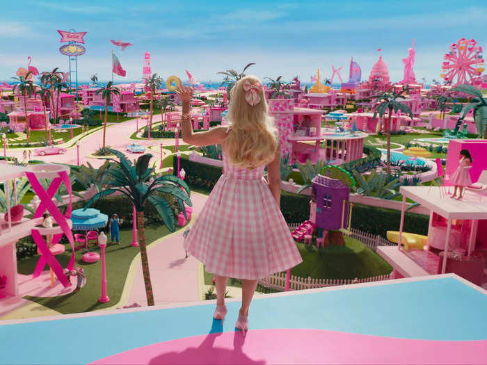 There are no windows or outer walls in Barbie Land.