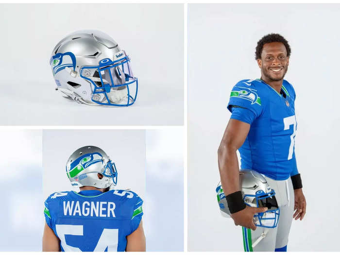 The Seattle Seahawks are also bringing back their old uniforms for a Week 8 matchup against the Browns.