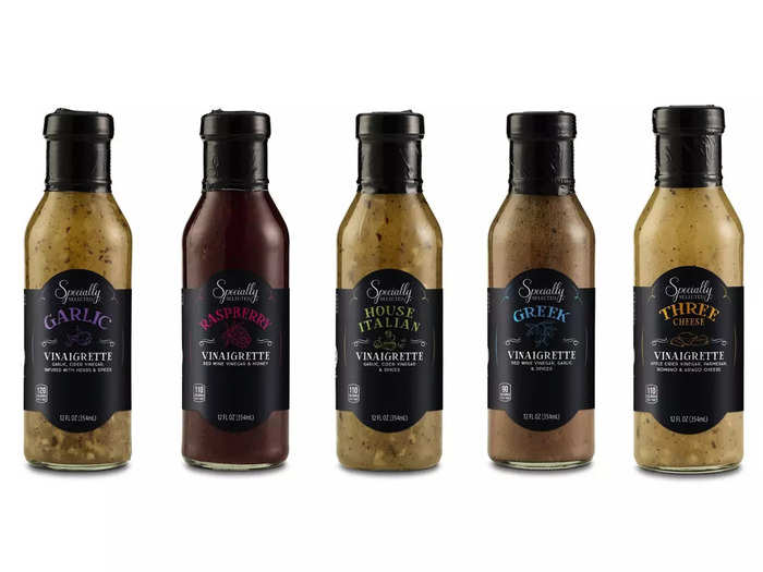 Shoppers love the Specially Selected vinaigrettes for sauces and salad dressings.