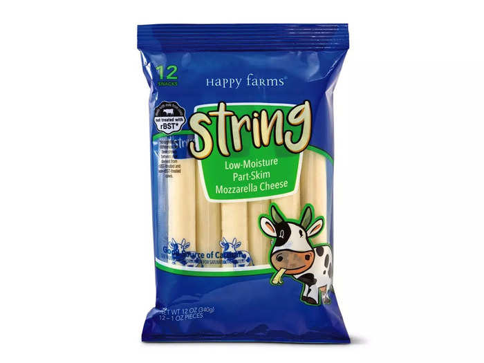 The Happy Farms string cheese is a repeat purchase for many customers.