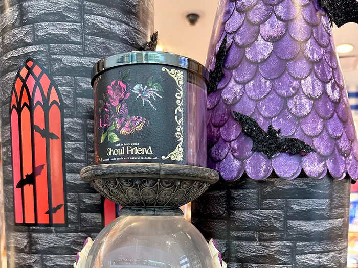 I visited Bath & Body Works the day the line was released, and immediately felt drawn to a candle stand shaped like a crystal ball.