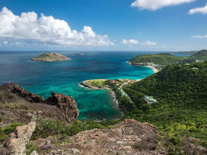 But beyond glamorous hotels and vacation homes, visitors arrive in Gustavia for its tropical landscapes.