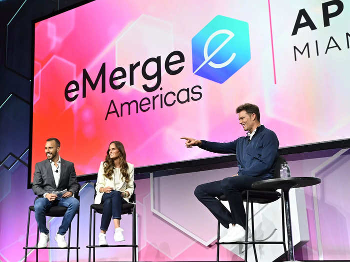 In May, he was a guest speaker at the tech conference eMerge Americas 2023 in Miami.