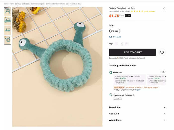 You can buy a tentacle headband for washing your face.