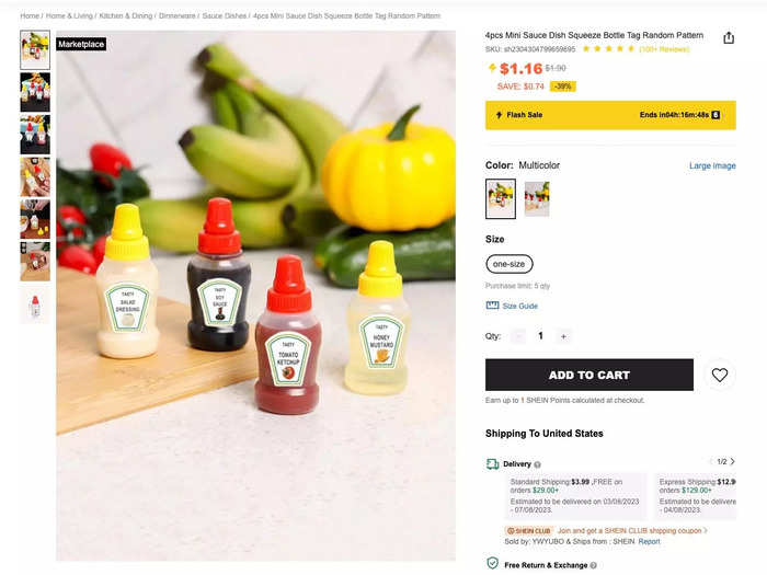 There are mini condiment bottles that you can pour real sauces into.