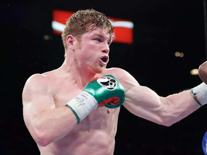 6. Canelo Alvarez, DAZN — $365 million