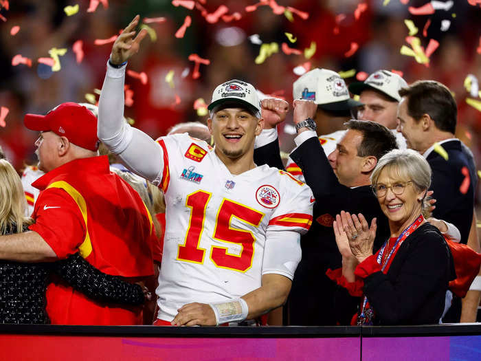 3. Patrick Mahomes, Kansas City Chiefs — $450 million