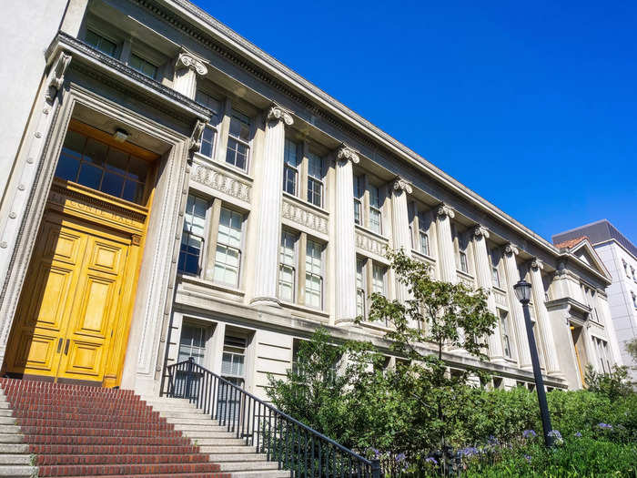 Physics North was once LeConte Hall at the University of California, Berkeley, and it housed Oppenheimer