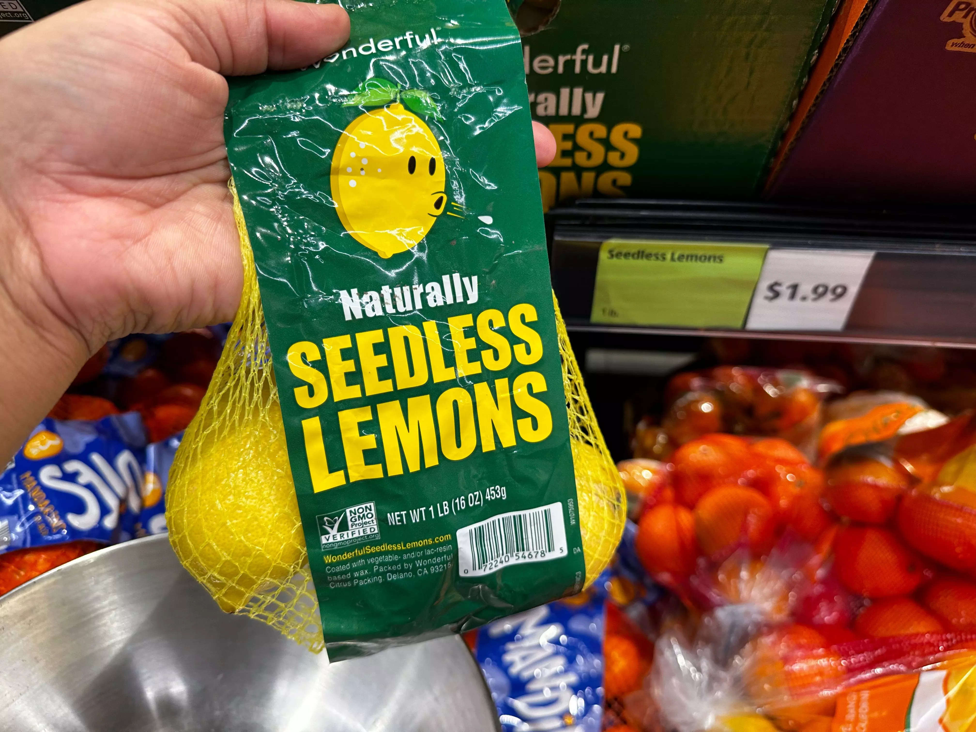 Aldi seedless lemons