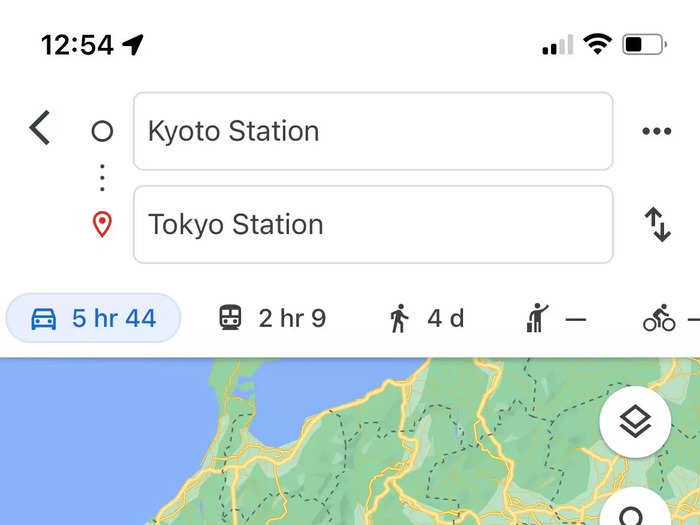 My 280-mile journey took exactly two hours and 34 minutes, and I was in Kyoto faster than any car could