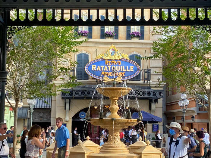 In France, we enjoyed more delicious food and a fun ride.