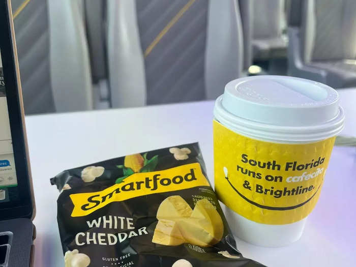 Smart-ticket holders can purchase snacks and drinks on the train and still expect to spend less than the cost of a premium ticket.