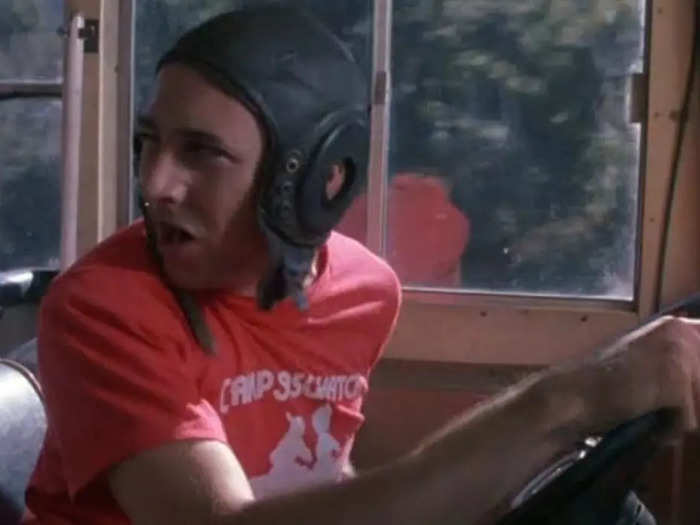 He was an angry bus driver named Albert in "Meatballs Part II" (1984).