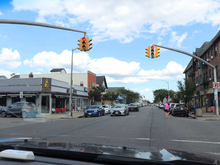 As we continued driving, I was encouraged when we reached a livelier stretch of shops and restaurants ... until I realized that we had actually crossed into the neighboring town of Long Beach.