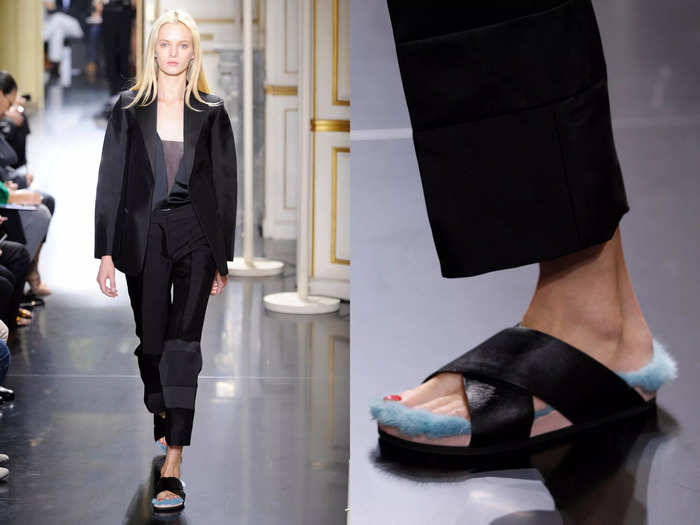 That year, fashion designer Phoebe Philo covered a pair of sandals that looked like Birkenstocks with a mink lining, provoking newfound attention to the classic shoe as more brands copied the style.