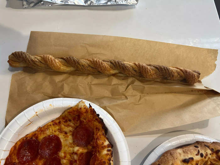 The US-exclusive churro from the Long Island City Costco food court was pretty tasty.