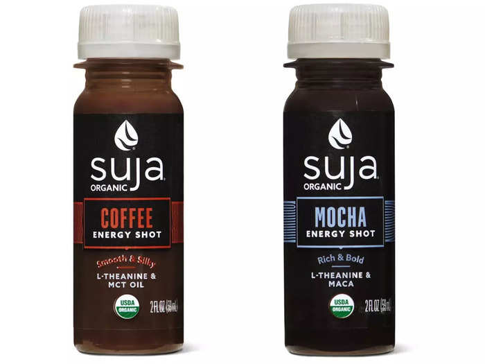 Get an afternoon pick-me-up with Suja coffee energy shots.