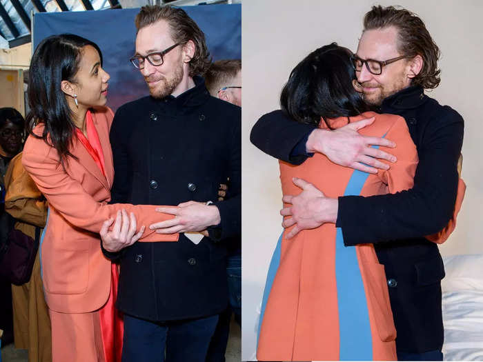 April 3, 2019: Hiddleston made an appearance at the launch party for Ashton