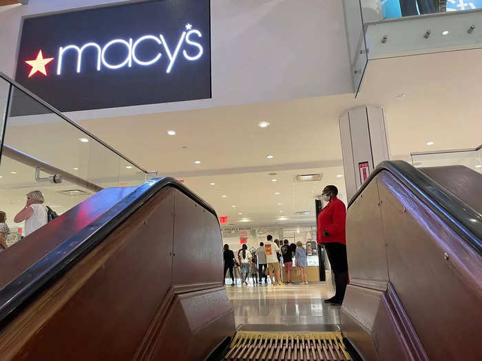 I was not impressed by my visit to Macy
