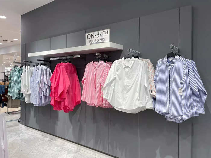 These button-down shirts were having an identity crisis. They weren