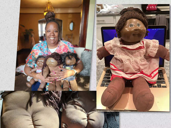 As I shared photos from my visit on social media, many of my friends reached out with their own memories of Cabbage Patch Dolls. A few even sent photos of their childhood dolls.