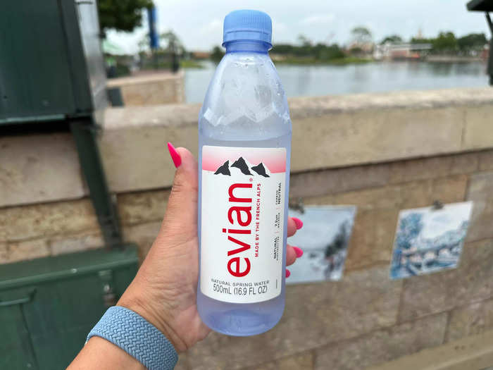 I made a pit stop for an Evian in France, which cost $3.75.