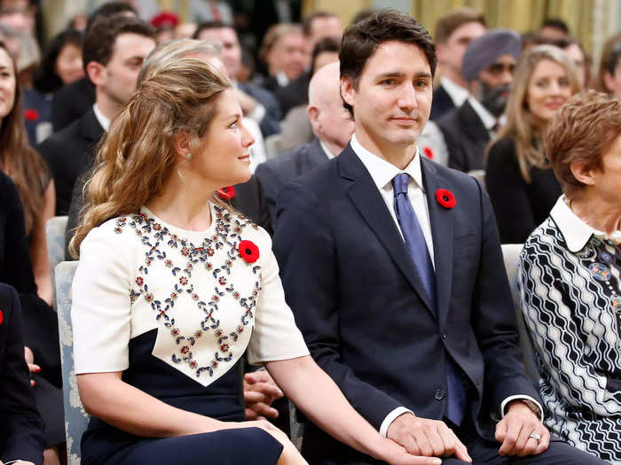 November 2015: Justin was sworn in as Canada