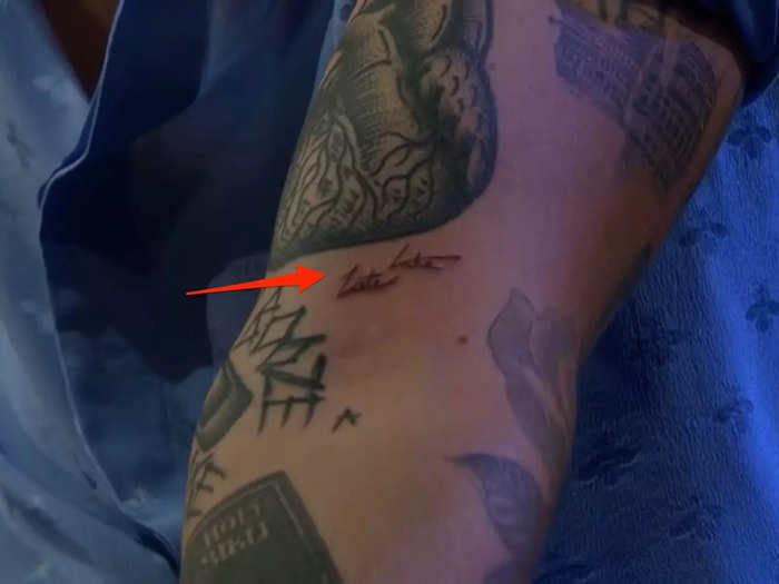 After losing a game of tattoo roulette on "The Late Late Show With James Corden" in 2015, Styles got inked.