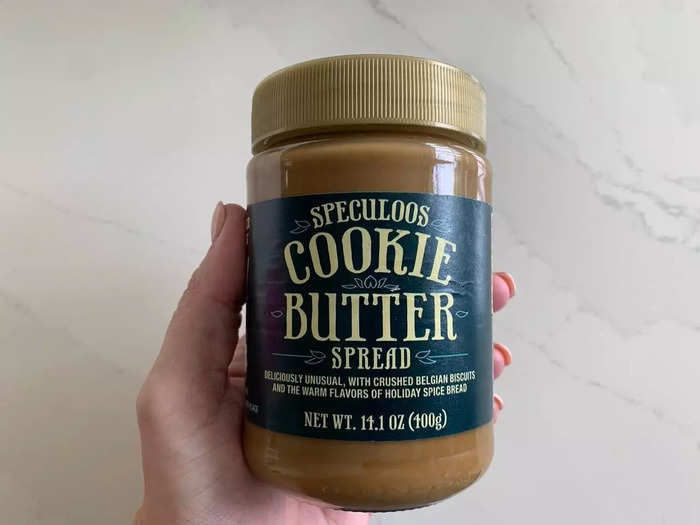 I always get cookie-butter spread for my mom.