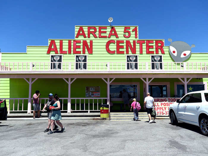 Area 51 is a military base in the Nevada desert, and reports of UFO sightings near it date back to 1955.