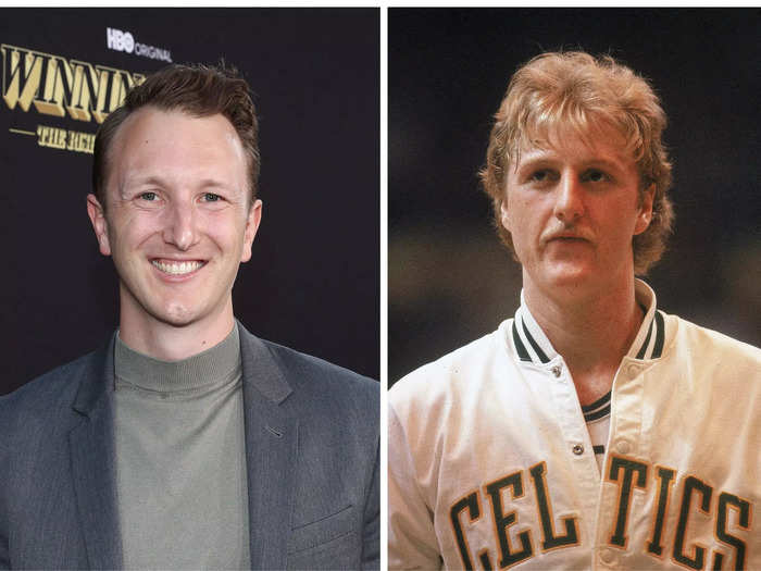 Sean Patrick Small stars as Celtics star Larry Bird.