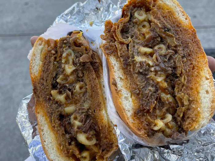 Datz Deli gained online popularity as digital food reviewers posted viral content featuring their Dat Mac Patty.