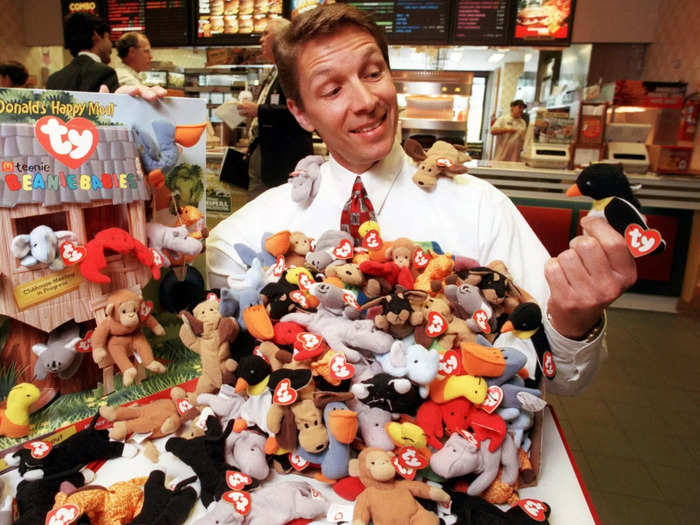 In 1993, a year after I began working at Ty, Inc., Beanie Babies were born. I thought they were cute and addicting: Once you pick them up, they