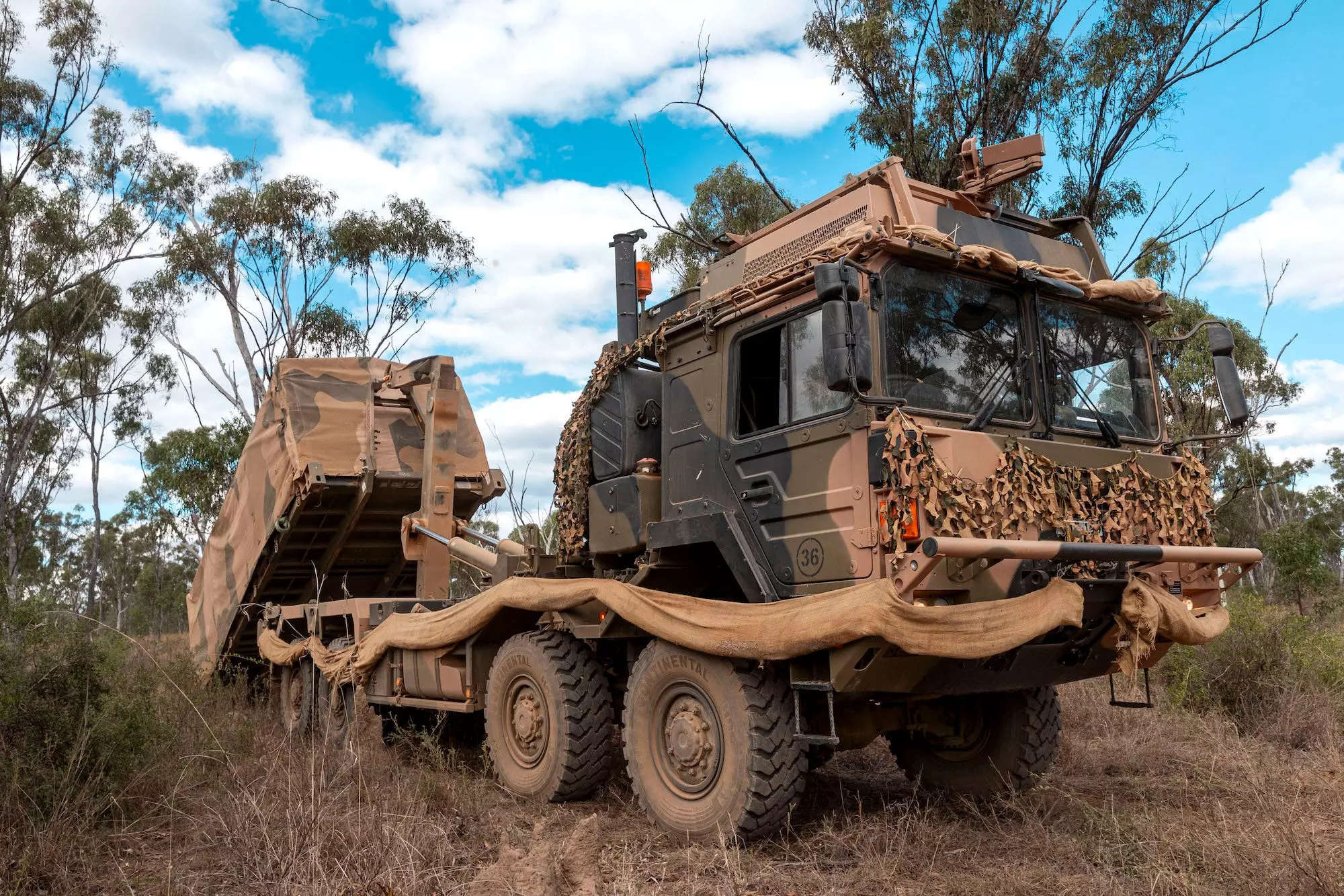 Australia army command post Talisman Sabre