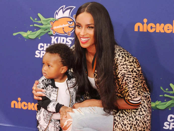 Ciara gave birth to her eldest son, Future Zahir, in May 2014.