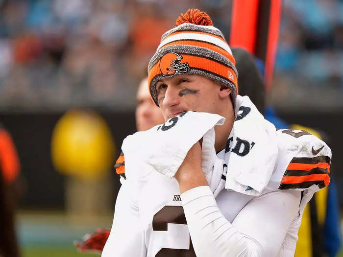 He self-sabotaged to "get out of being Johnny Football."