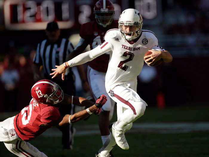 Upsetting top-ranked Alabama marked a turning point — both for Manziel and for Texas A&M.