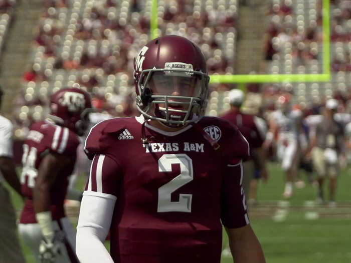 Manziel started his Texas A&M career in hot water.