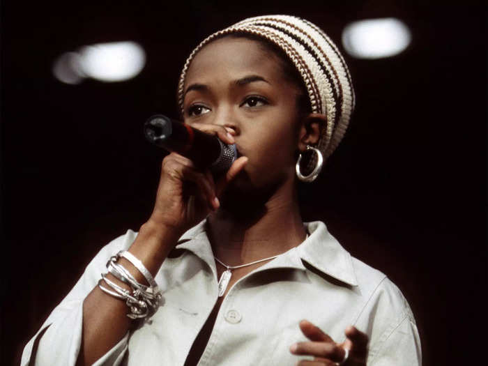 Lauryn Hill was part of the rap trio Fugees.