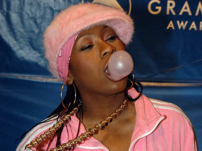 Missy Elliott was hugely successful in the late 1990s and early 2000s.