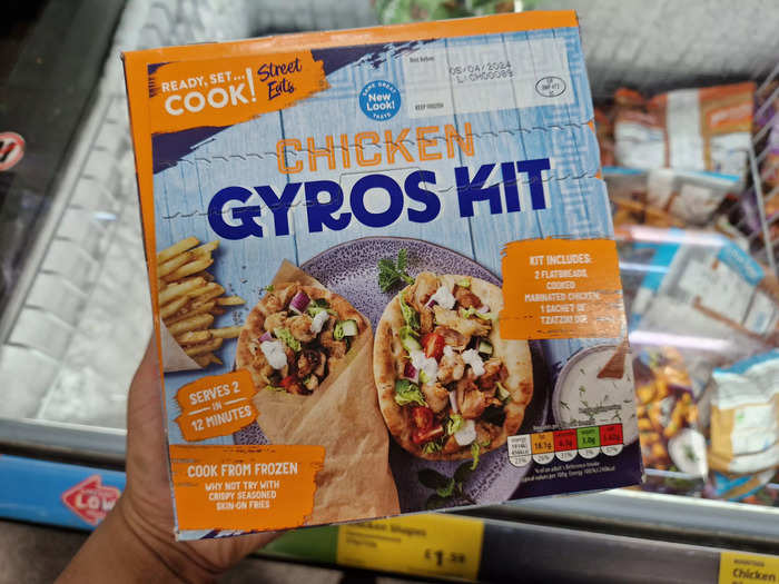 The Street Eats Ready, Set, ... Cook chicken gyros pack the Mediterranean flavor.