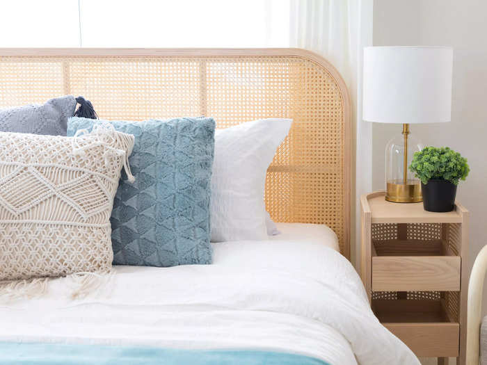 Retire the matchy-matchy comforter and pillow trend.