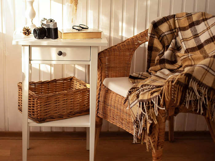 Leave the wicker furniture at the beach house.