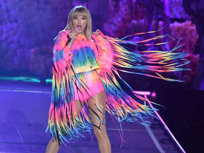 She rocked another colorful outfit while performing at Wango Tango on June 1, 2019.