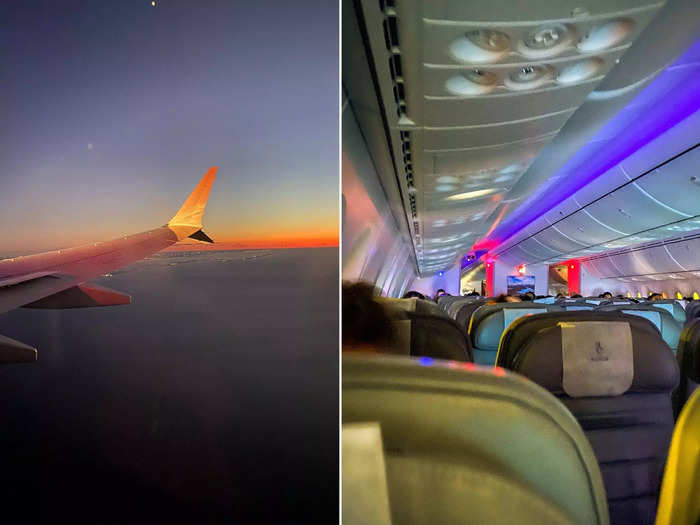 Despite the sunrise views, red-eye flights can be taxing. If you don