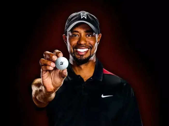 When Nike got out of the equipment business, Woods signed in 2016 with Bridgestone to use its golf balls.