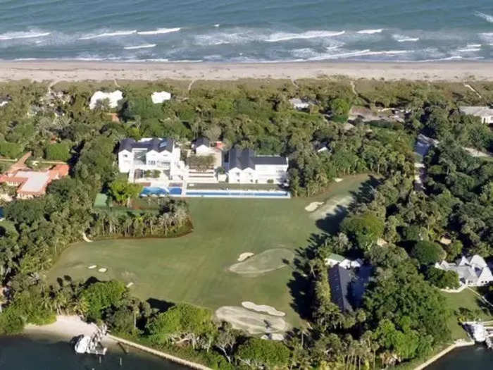 Woods owns a 10-acre property in Jupiter, Florida, which was built from scratch just for him for $55 million.